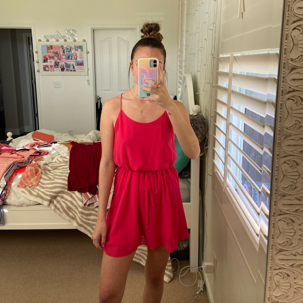Hot Pink Dress